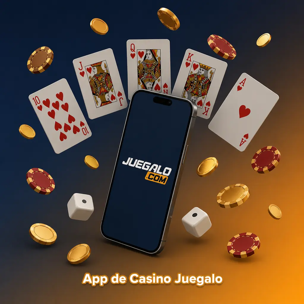 Juegos disponibles en la app de casino Juegalo