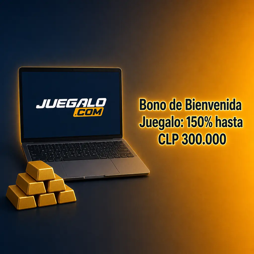 Bono de Bienvenida Juegalo 150% hasta CLP 300.000